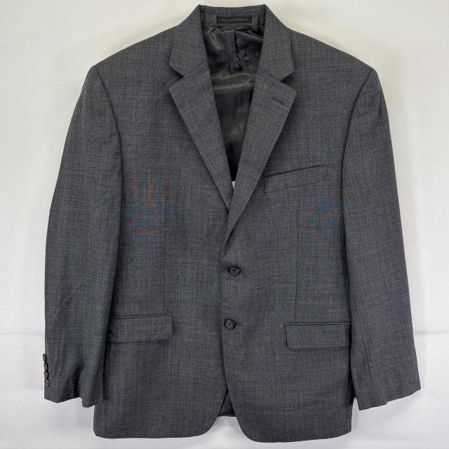グレー ジャケット 2つボタン　ラルフローレン　38 S 古着 ローレンラルフローレン LaurenRalphLauren テーラードジャケット