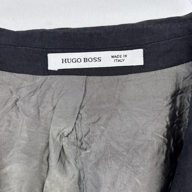 古着 ヒューゴボス HUGO BOSS イタリア製 テーラードジャケット