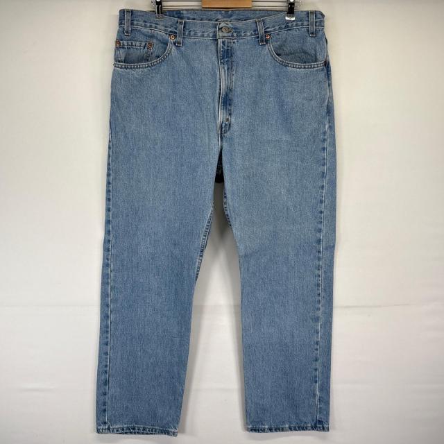 古着 リーバイス Levis USA製 デニムパンツ 505 ストレート ジーンズ ジーパン 長ズボン 大きいサイズ w40 L30  ブルー メンズ