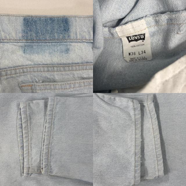 古着 リーバイス Levis USA製 デニムパンツ 550 テーパード ジーンズ