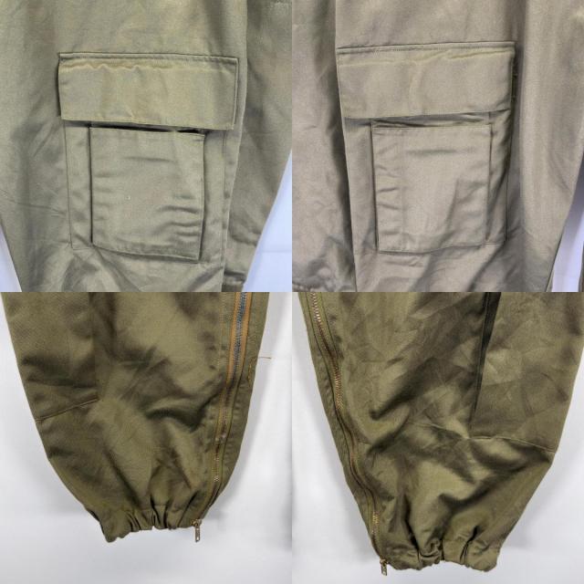 古着 長袖つなぎ イギリス軍 オールインワン ミリタリー 戦闘服