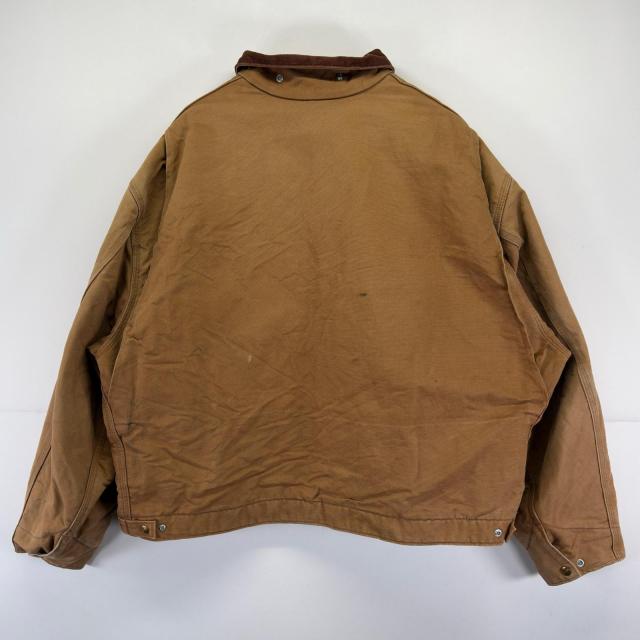 古着 カーハート Carhartt USA製 ワークジャケット デトロイトジャケット 大きいサイズ ワーク ブランケット 4XL ベージュ系 メンズ_7