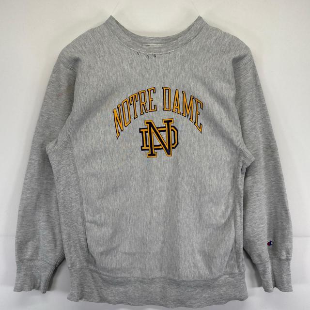 古着 80s/80年代 ヴィンテージ チャンピオン Champion USA製 スウェット トリコタグ 大きいサイズ リバースウィーブ 2XL  グレー系