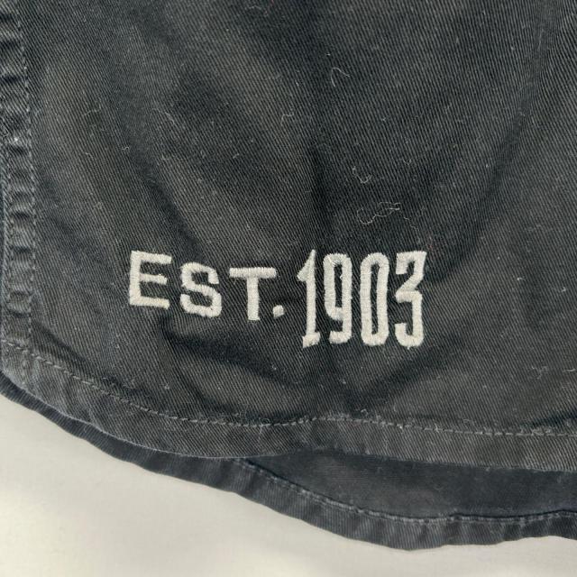 古着 ハーレーダビッドソン HARLEY DAVIDSON 半袖シャツ レーシングシャツ ワッペン 大きいサイズ バックデザイン 4XL  ブラック メンズ_6