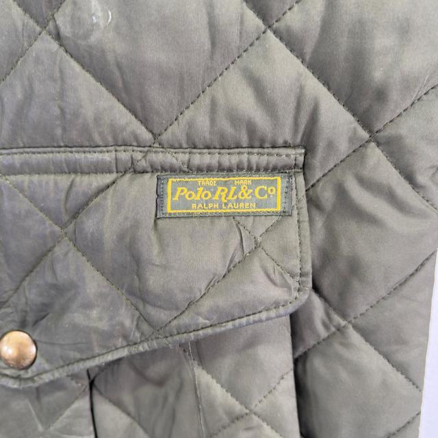 古着 ポロ・ラルフローレン POLO RALPH LAUREN カバーオール 大きいサイズ キルティングジャケット ハンティングジャケット 2XLTALL_4