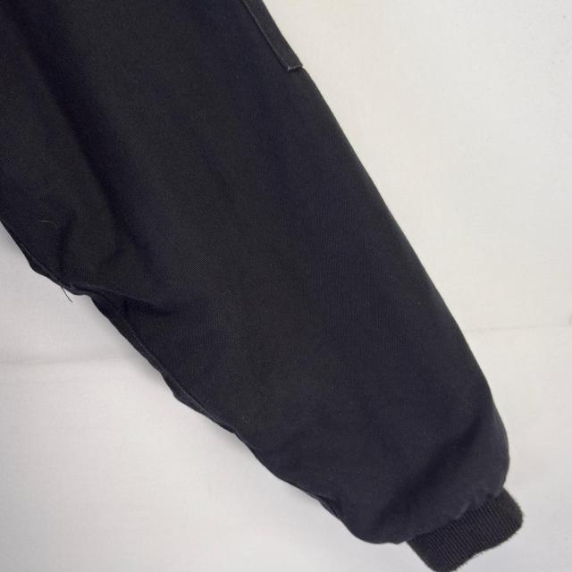古着 オールドミル OLD MILL ワークジャケット ダッグジャケット アクティブタイプ 中綿 ワンポイントロゴ 2XL ブラック メンズ_5