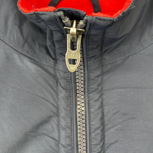 古着 ポロ・ラルフローレン POLO RALPH LAUREN ナイロンジャケット 大きいサイズ ウォームアップジャケット フルジップ 3XB ネイビー_6