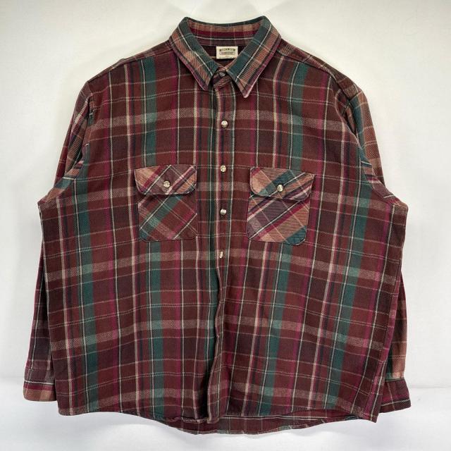 古着 90s/90年代 ファイブブラザー FIVE BROTHER USA製 長袖シャツ