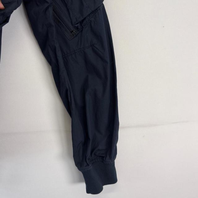 古着 パラジャンパーズ Parajumpers ジャケット ボンバージャケット フライトジャケット フルジップ ワッペン L  ネイビー メンズ_5