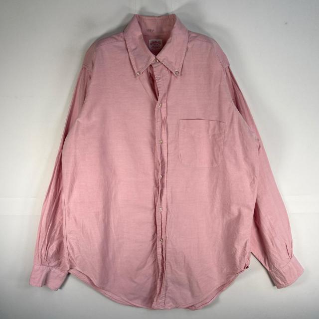 古着 60s〜70s/60年代〜70年代 ヴィンテージ ブルックスブラザーズ Brooks Brothers 長袖シャツ Makers 6ボタン ボタンダウン M