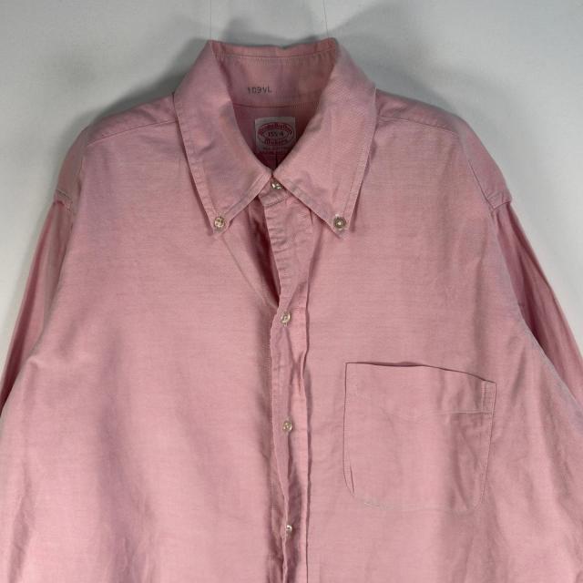 古着 60s〜70s/60年代〜70年代 ヴィンテージ ブルックスブラザーズ Brooks Brothers 長袖シャツ Makers 6ボタン ボタンダウン M_1