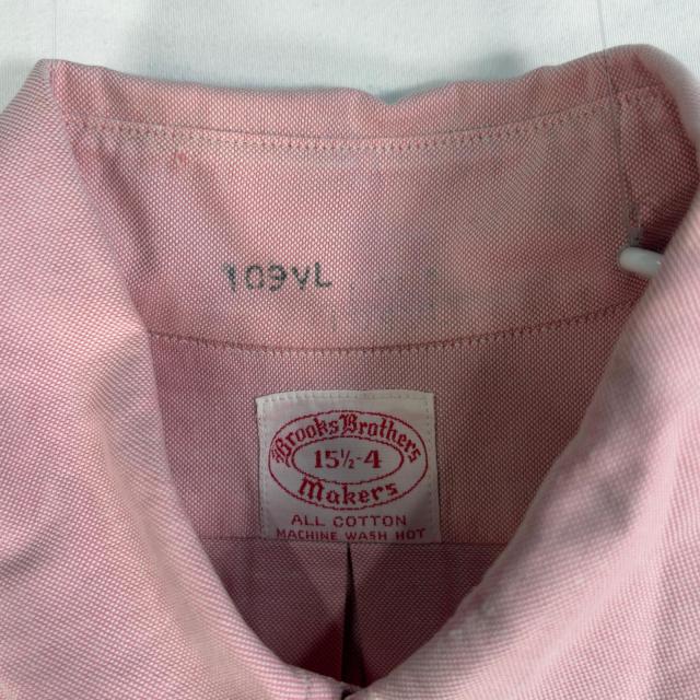 古着 60s〜70s/60年代〜70年代 ヴィンテージ ブルックスブラザーズ Brooks Brothers 長袖シャツ Makers 6ボタン ボタンダウン M_4