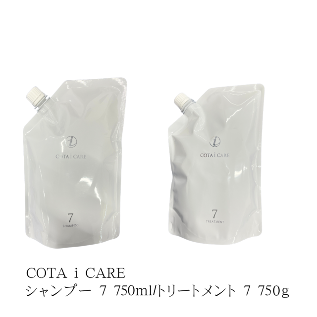 COTA/コタ アイケア シャンプー 7 750mL & アイケア トリートメント 7