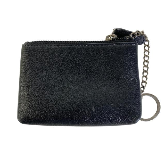【ジャンク品】CHANEL ブラック ラムスキン　コインケース 定番人気☆】CHANEL コインケース ラムスキン (CHANEL/コイン
