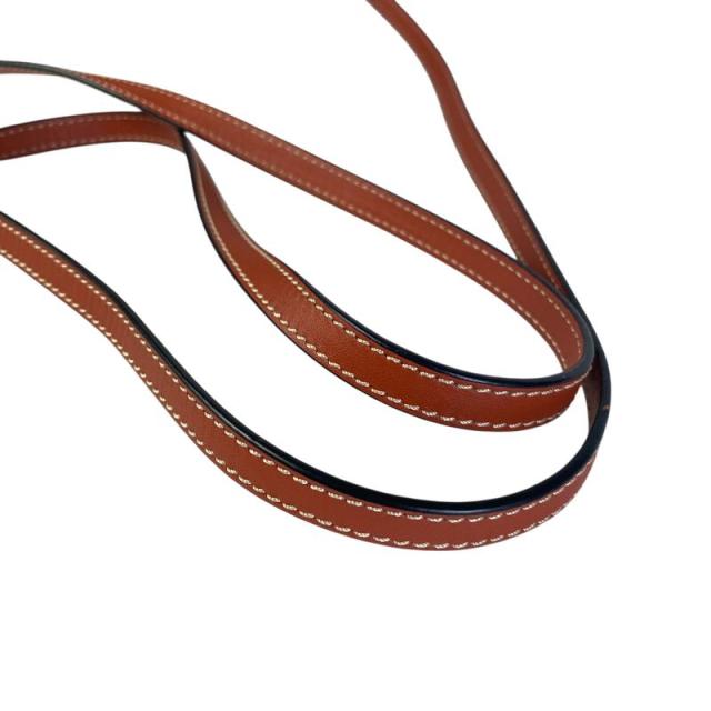 LOEWE ロエベ ショルダーバッグ クロコダイル オレンジ 【中古