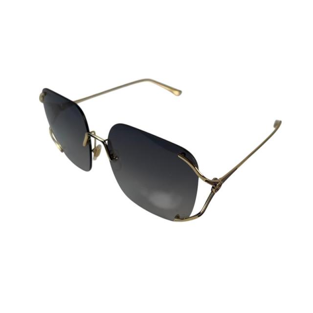 GUCCI グッチ  サングラス ゴールド 【中古】 レディース