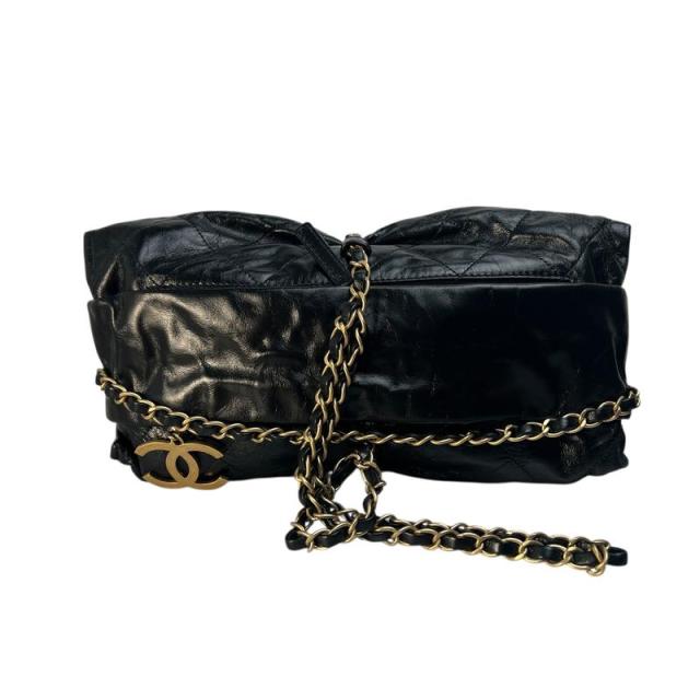CHANEL シャネル ココマーク ハンドバッグ ブラック 【中古】 レディース