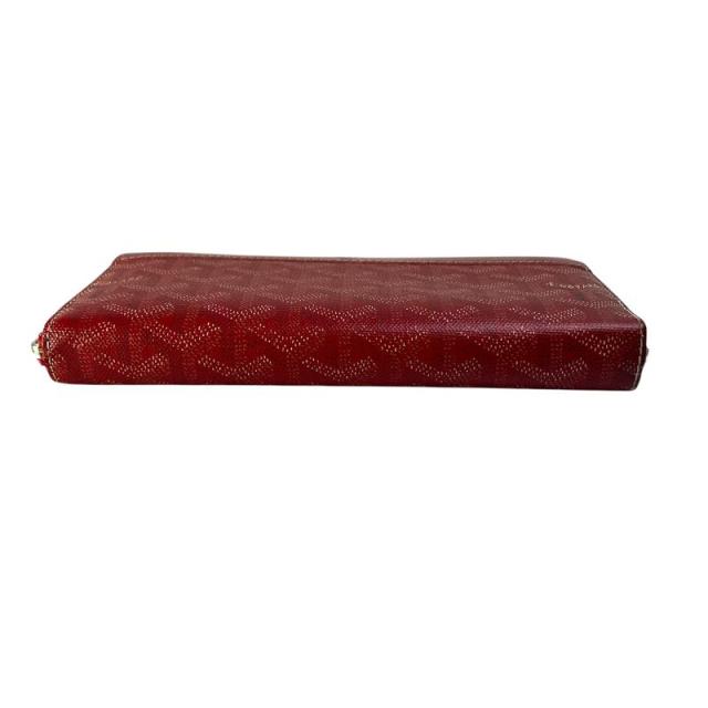 GOYARD ゴヤール 長財布 レザー レッド 【中古】 レディース 【公式通販】
