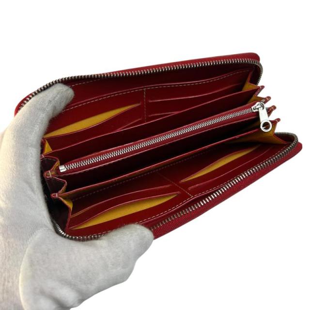 GOYARD ゴヤール 長財布 レザー レッド 【中古】 レディース 【公式通販】