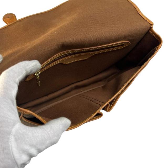 LOUIS VUITTON ルイ・ヴィトン M40473モノグラムメニルモンタンMM ショルダーバッグ モノグラムグラセレザー ブラウン 【中古】_5