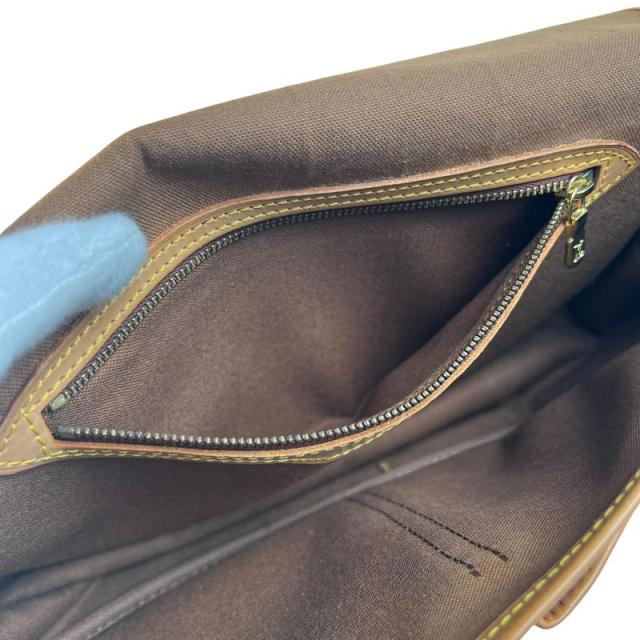 LOUIS VUITTON ルイ・ヴィトン M40473モノグラムメニルモンタンMM ショルダーバッグ モノグラムグラセレザー ブラウン 【中古】_12