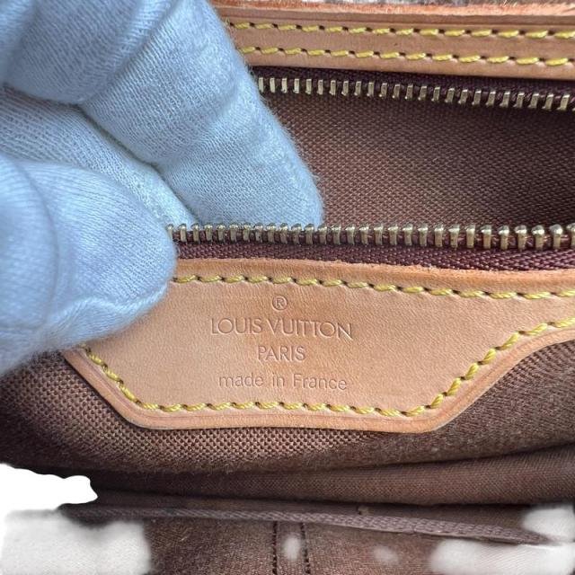 LOUIS VUITTON ルイ・ヴィトン M40473モノグラムメニルモンタンMM ショルダーバッグ モノグラムグラセレザー ブラウン 【中古】_6
