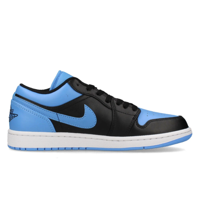 NIKE AIR JORDAN 1 LOW ナイキ エア ジョーダン 1 ロー メンズ スニーカー AJ1 ブラック ユニバーシティブルー 553558-041