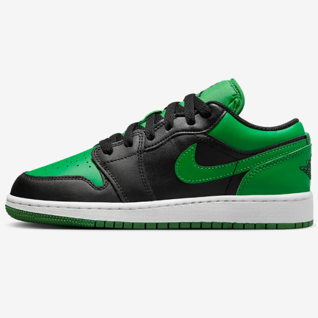 ナイキ エア ジョーダン 1 ロー NIKE J AIR JORDAN 1 LOW ブラック/ラッキーグリーン/ホワイト/ブラック 553560-065 メンズ レディース