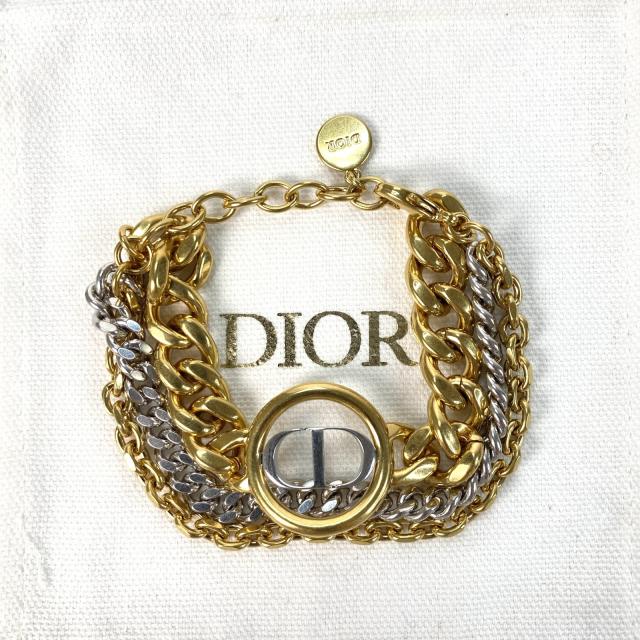 Dior Petit CD ダブルブレスレット Dior ダブルCロゴ ブレスレット
