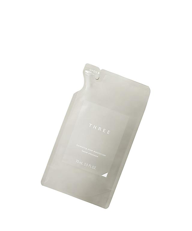 【国内正規品】 THREE（スリー）　バランシングステム　モイスチャライザー　リフィル75mL／乳液（リフィルのみ）