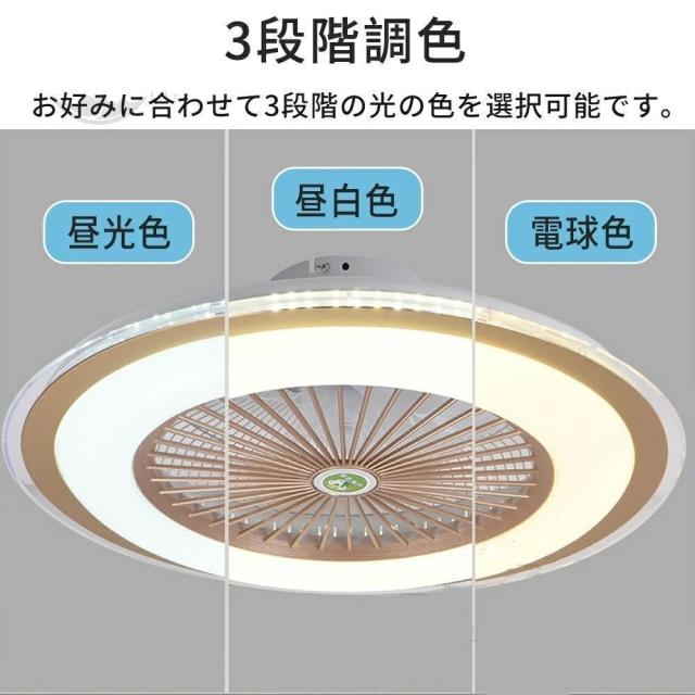 即納 50cm シーリングファン盤 引掛け対応 シーリングファンライト led 6 8 12畳 調光調色 おしゃれ 北欧 ファン付き照明 天井照明 扇風機 サーキュレーター リビング 脱衣場 白 50cm 電気工事不要
