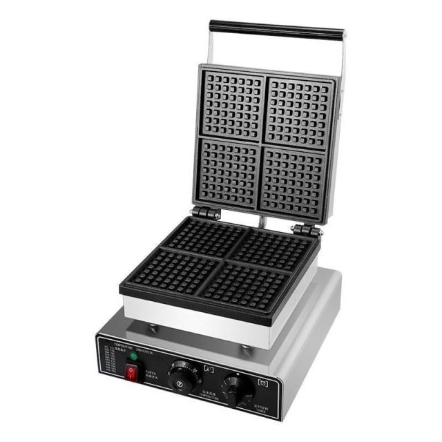 電気 ワッフルベーカー ワッフル メーカー 焼成取数4個 単相