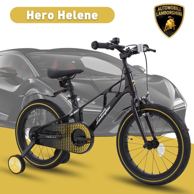 【全国送料無料】【日本先行発売】Lamborghini (ランボルギーニ) 18インチ 自転車 子供用 補助輪 スタンド 泥除け標準装備 超軽量マグネシウム素材 6〜10歳適合