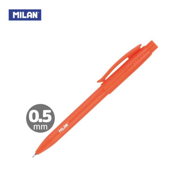 MILAN ミラン 【オレンジ】PL1 シャープペンシル 0.5mm【20本/セット】 おしゃれ かわいい ヨーロッパ 文房具 文具 シャープペンシル プレゼント 入学準備 ザウィンド 海外 ブランド 可愛い スタイリッシュ シンプル_4
