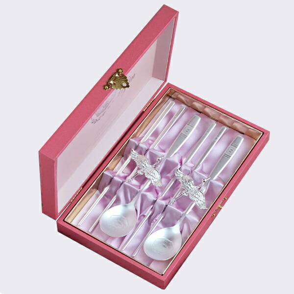 韓国名工 白山作 【純銀製】 銀99 スプーン箸セット 韓国 銀製スプーン 箸セット 韓国名工 白山作 【純銀製】 銀99