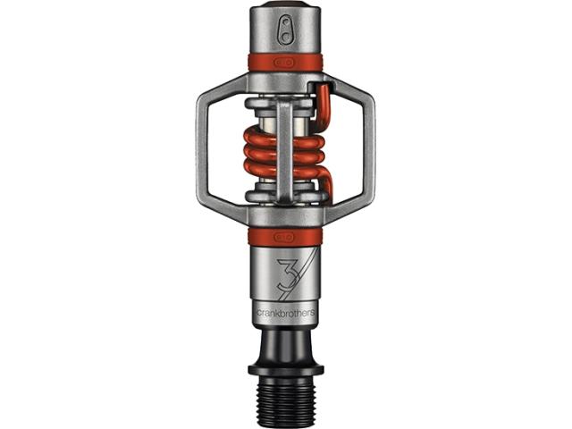 CRANK BROTHERS(クランクブラザース) エッグビーター 3(14〜) ペダル シルバー/レッド  15319