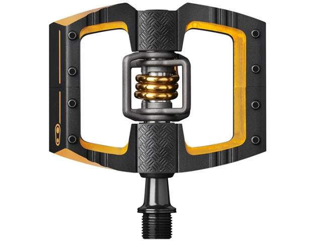 CRANK BROTHERS(クランクブラザース) マレット DH 11 ペダル ブラック/ゴールド  16096