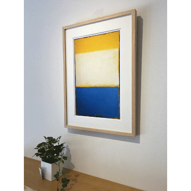マーク・ロスコ Mark Rothko Yellow, White, Blue Over Yellow on Gray, 1954 42.5x59x3.2cm アートポスター 北欧 ポスター インテリア 木製フレーム ウッドフレーム インテリア リビング 壁掛け 送料無料 マーク・ロスコ Mark Rothko Yellow, White, Blue Over Yellow on Gray, 1954 42.5x59x3.2cm アートポスター 北欧 ポスター インテリア 木製フレーム ウッドフレーム インテリア リビング 壁掛け 送料無料