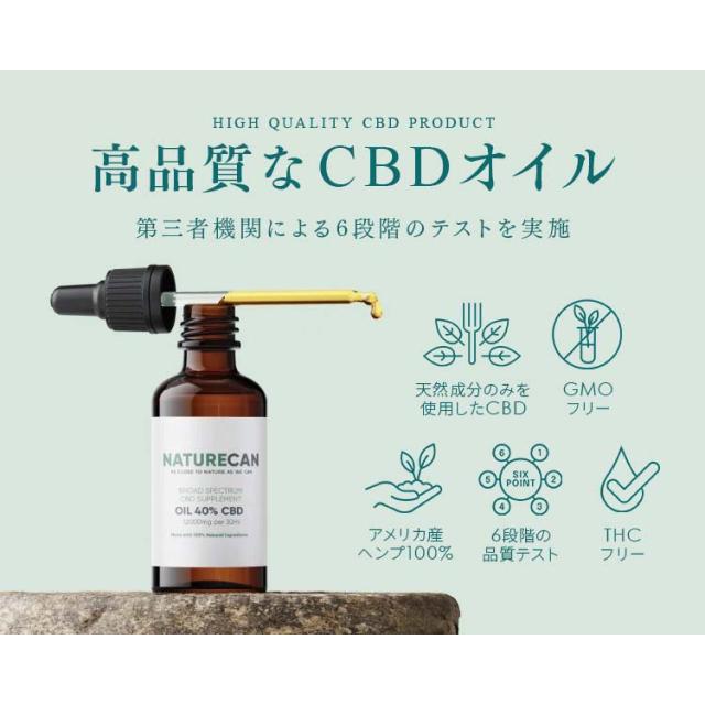 NATURECAN 15% CBDオイル 30ml ネイチャーカンCBDオイル 15% 30ml