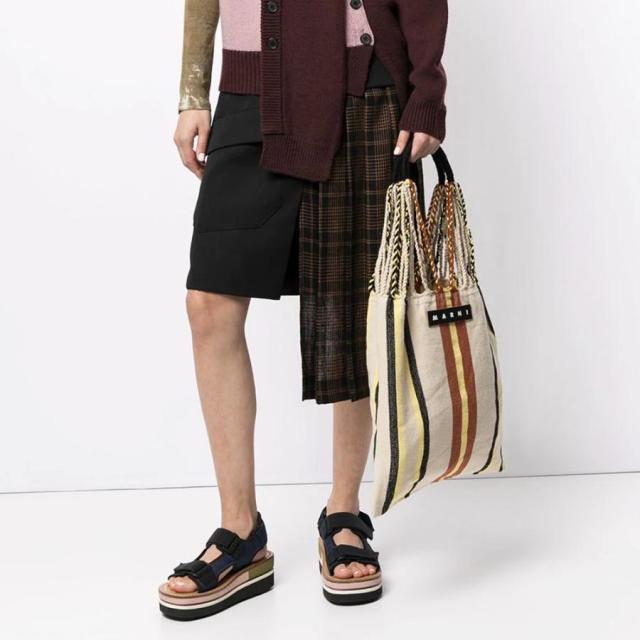 MARNI FLOWER CAFE】マルニフラワーカフェ ハンモックバッグ トート