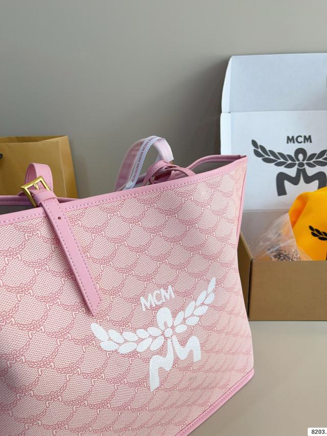 MCM エムシーエム ショルダーバッグ ヴィセトス柄 ヴィセトス レザー