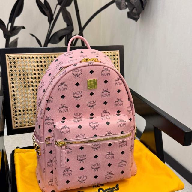 MCM ピンク リュック バックパック 楽天市場】エム・シー・エム MCM リュックサック バックパック