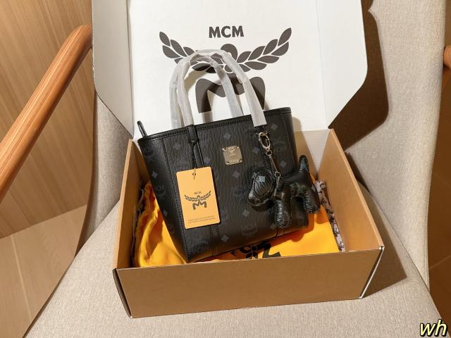 MCM ビジネスバック 書類かばん ブラック MCM エムシーエム ブリーフ