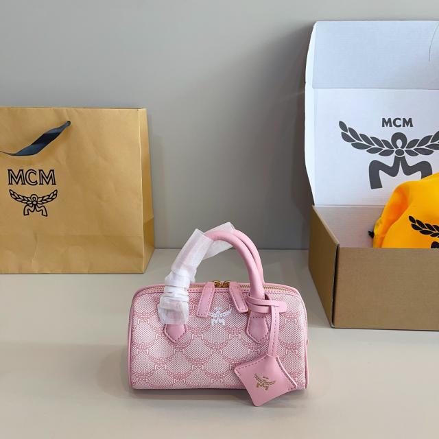 MCM エムシーエム ミニボストンバッグ ショルダーバッグ MCM - 『USED』 MCM エム・シー・エム 2way ミニボストン