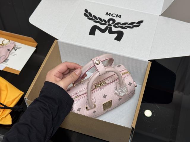 エムシーエム【MCM】　ミニボストンバック MCM Women's Mini Bags | Luxury Leather Designer Mini