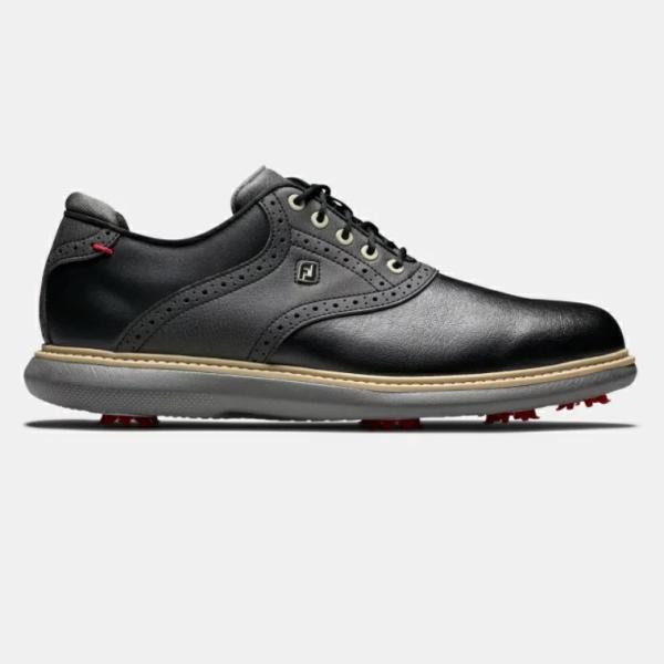 FootJoy Traditions Golf Shoes - Black フットジョイ トラディションズ ゴルフ シューズ