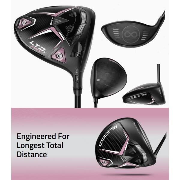 即納可！Cobra Golf Women′s King LTDx MAX Driver コブラゴルフ