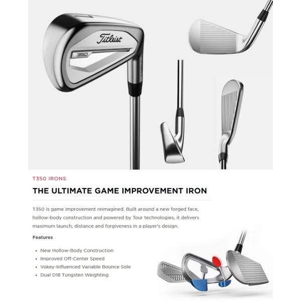 単品アイアン Titleist 2023 T350 Iron タイトリスト 2023 T350 単品