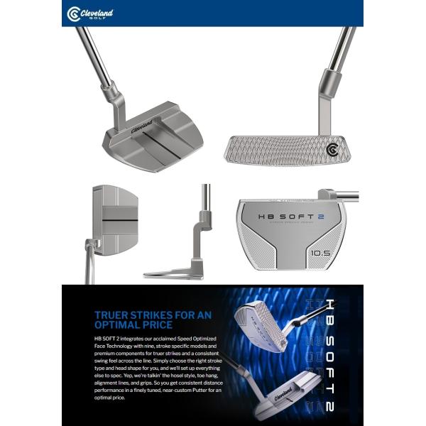 Cleveland Golf HB Soft 2 Model 10.5S Putter クリーブランド ハンティントン ビーチ ソフト 2 モデル 10.5S パター