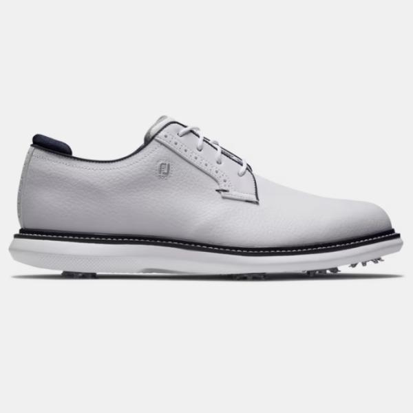 FootJoy Traditions Blucher Golf Shoes White フットジョイ トラディションズ ブルーチャー ゴルフ シューズ 57938